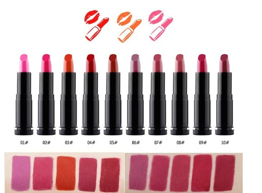 JMT-450058 Long-lasting Waterproof Moisturizing Lipstick - Easy Application, Non-Staining Formula