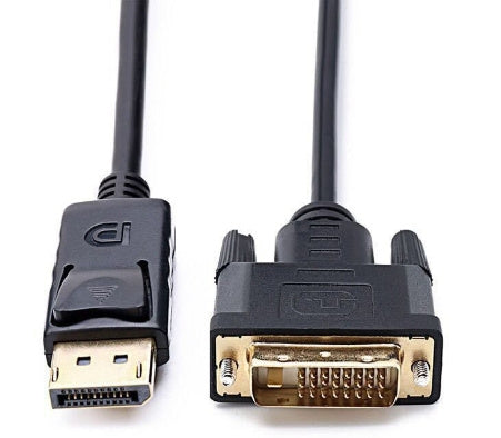 JMT-450122 DisplayPort to DVI Adapter Cable 1.8m, Copper Connecting Line for Computer Monitor
