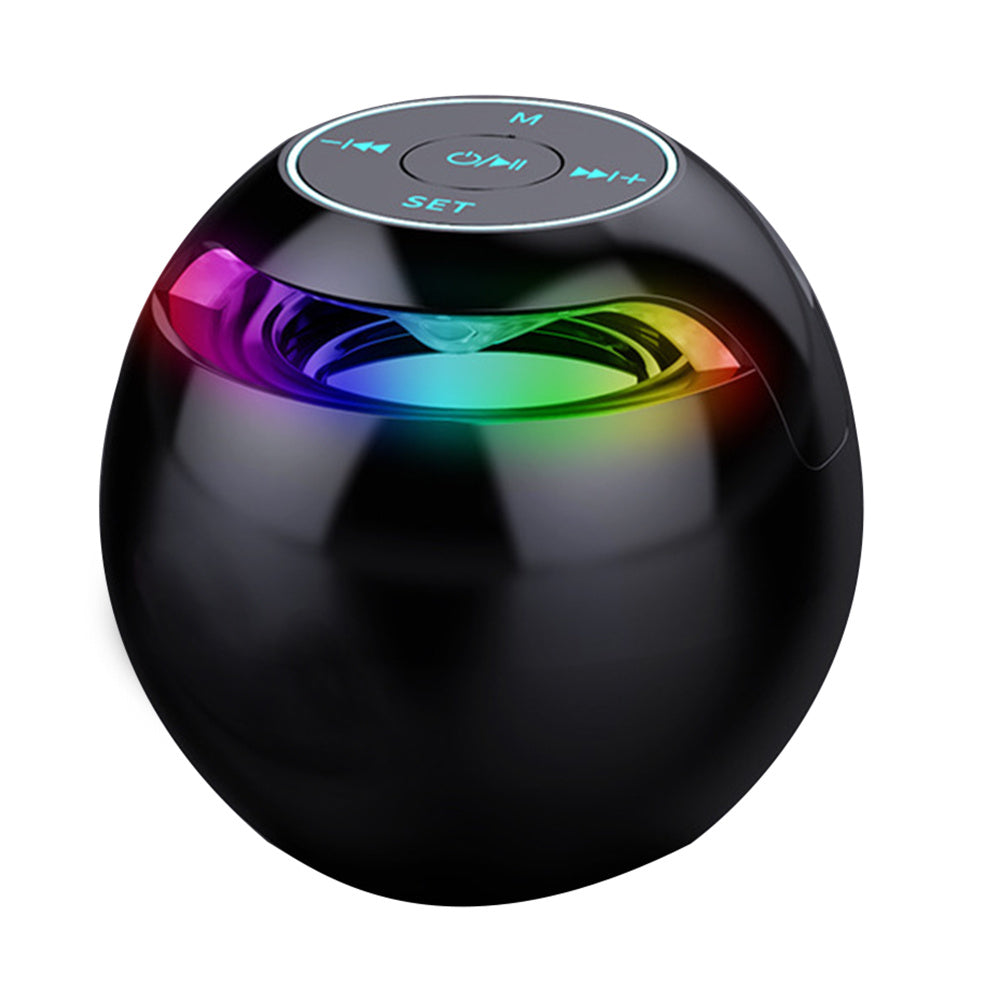 JMT-450122 Portable Wireless Alarm Clock Bluetooth Speaker with Built-in Lithium Battery and USB Charging