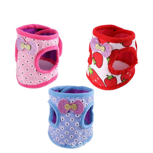 JMT-450122 Vest-Style Chest Strap for Small Pets - Ideal for Rabbits and Guinea Pigs