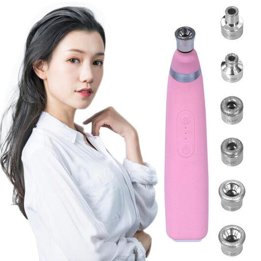 JMT-450186 Portable Rechargeable Handheld Exfoliating Skinning Machine with Diamond Tips and Negative Pressure Function
