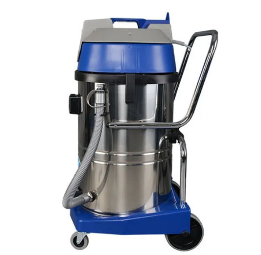 JMT-450250 Stainless Steel 60L Wet and Dry Vacuum Cleaner with 2000W Power for Industrial Use