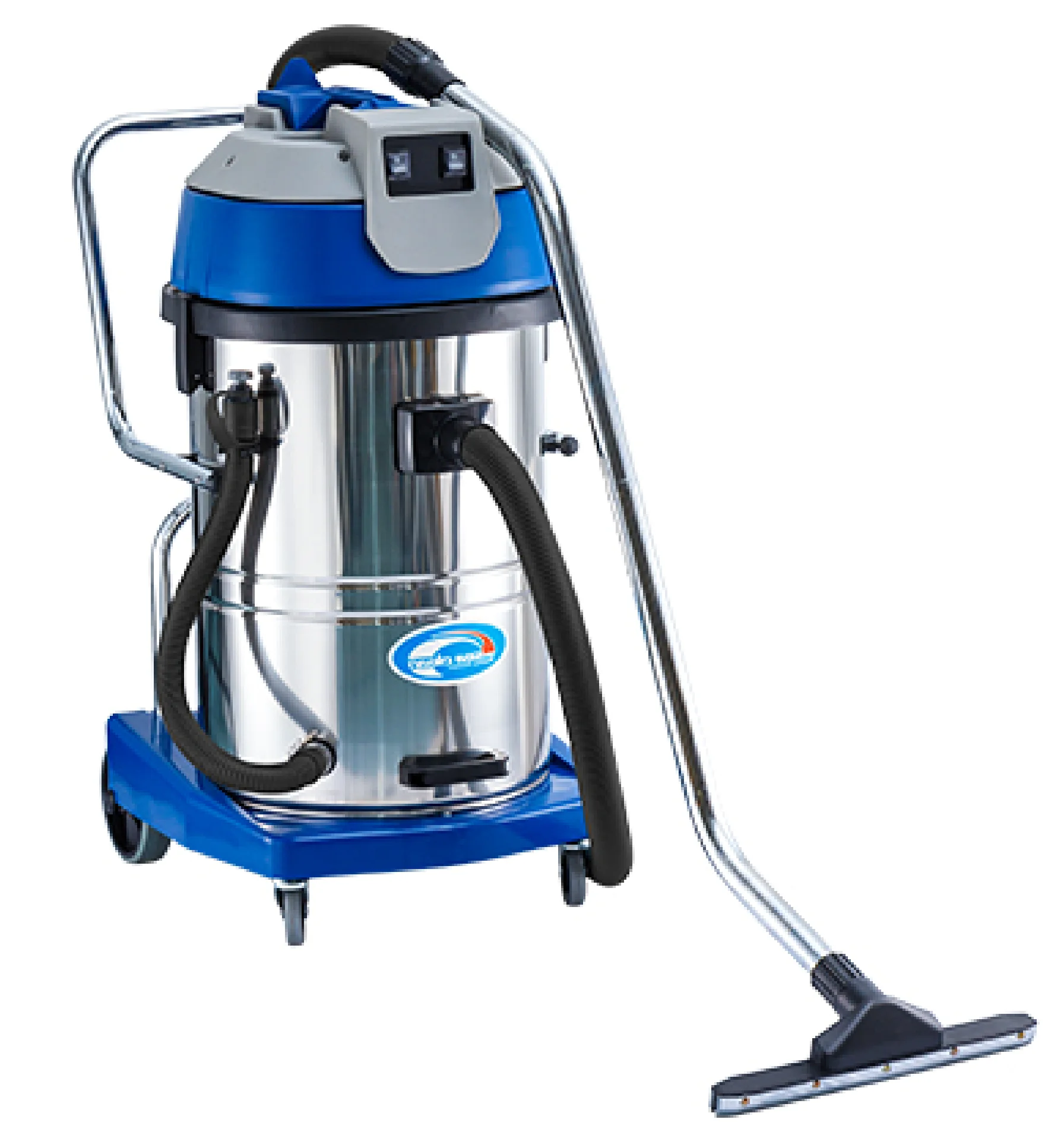 JMT-450250 Stainless Steel 60L Wet and Dry Vacuum Cleaner with 2000W Power for Industrial Use