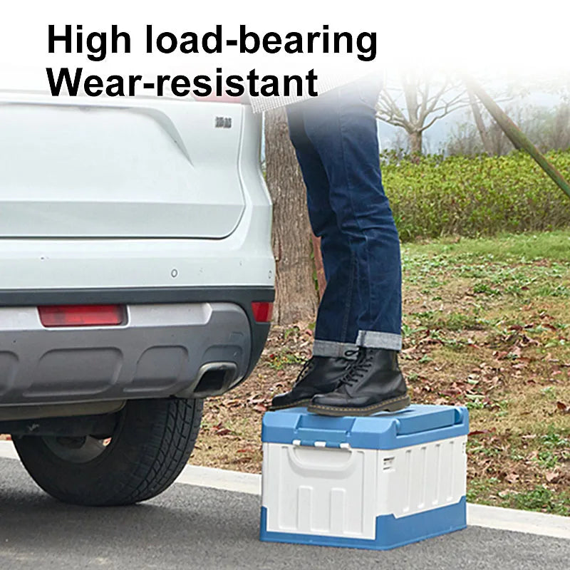 JMT-450570 Multifunctional Portable Folding Plastic Storage Box for Car Trunk Organisation