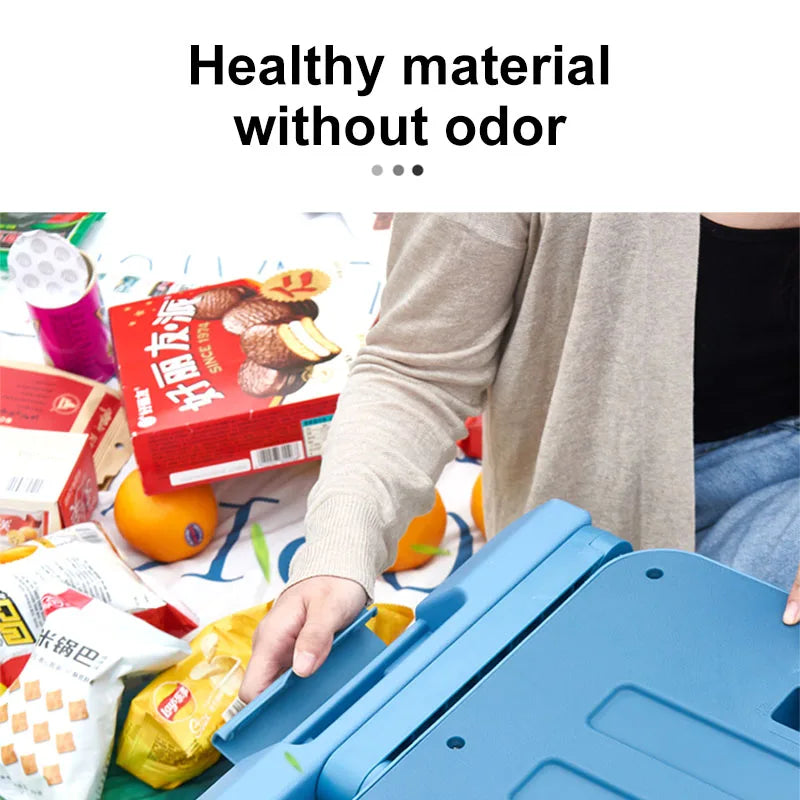 JMT-450570 Multifunctional Portable Folding Plastic Storage Box for Car Trunk Organisation