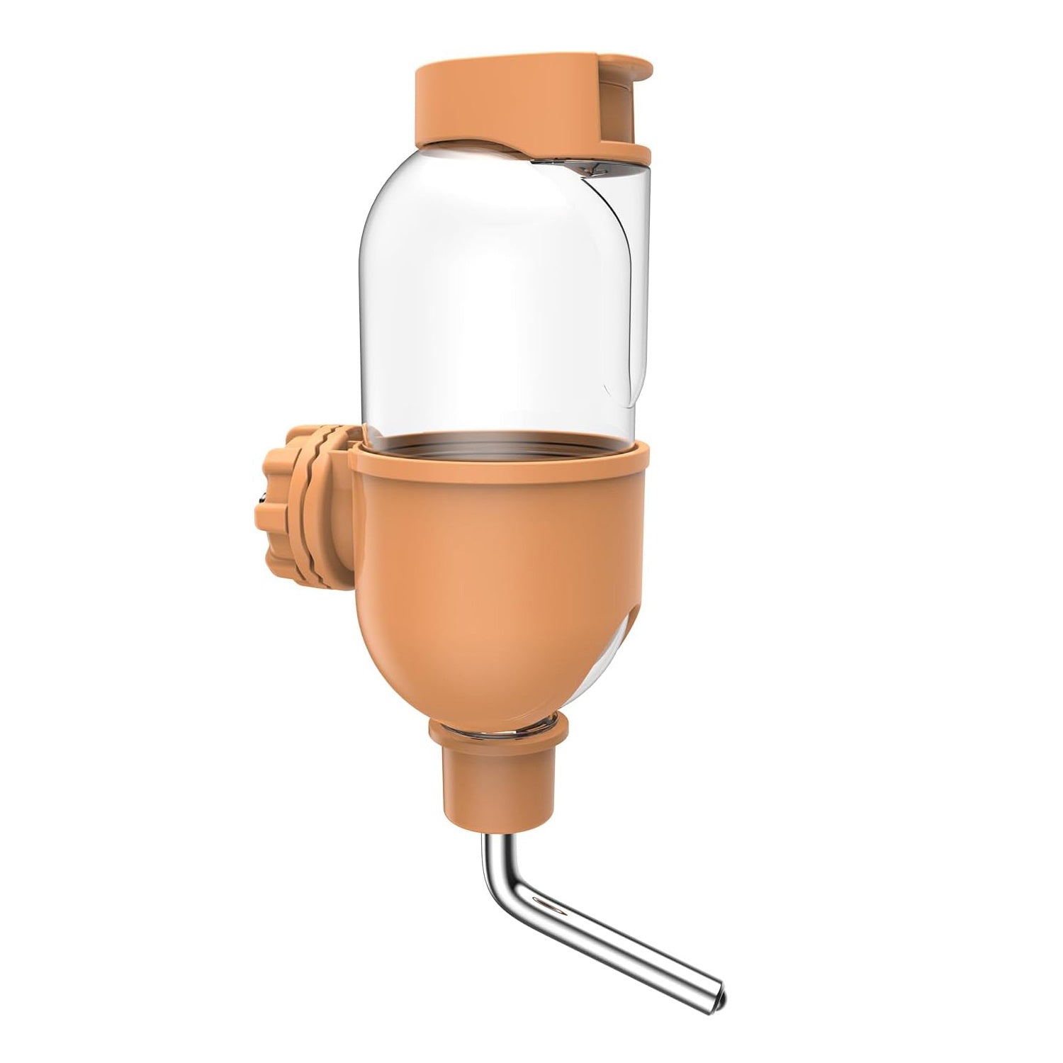 JMT-450762 Pet Water Bottle for Small Animals - 360° Rotatable Nozzle, Easy Refill, Leak-Proof Design for Rabbits, Guinea Pigs, Chinchillas, and More