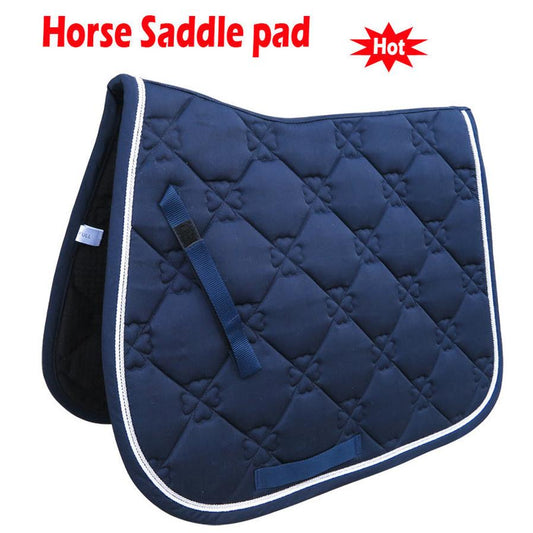 JMT-450826 Honeycomb Check Cotton Saddle Pad for Optimal Comfort and Support