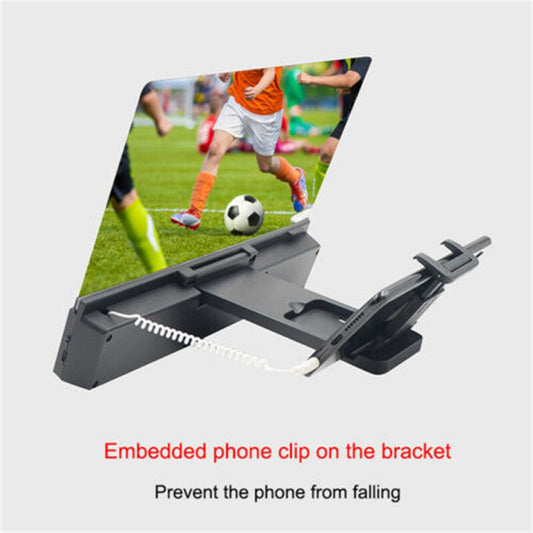 JMT-450954 Mobile Phone Screen Amplifier with Audio Support and Adjustable Stand