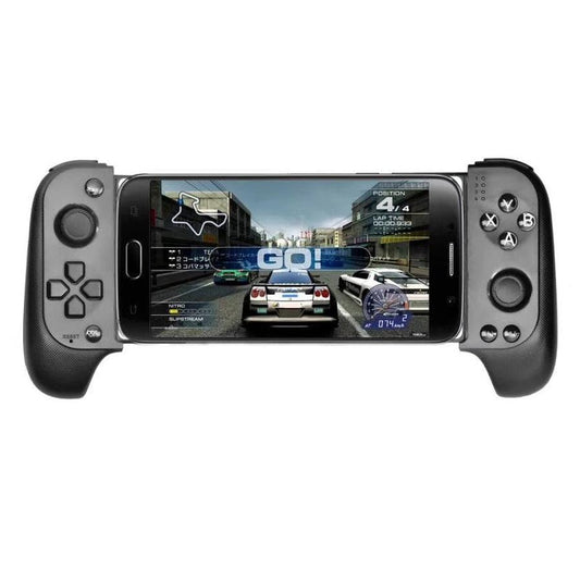 JMT-450954 Wireless Bluetooth Game Controller with Telescopic Handle for iOS and Android Devices
