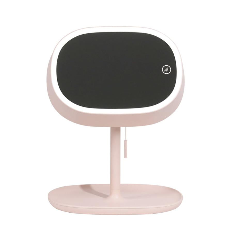 JMT-451082 Portable Foldable LED Makeup Mirror with Touch Control, Ideal for Home and Travel