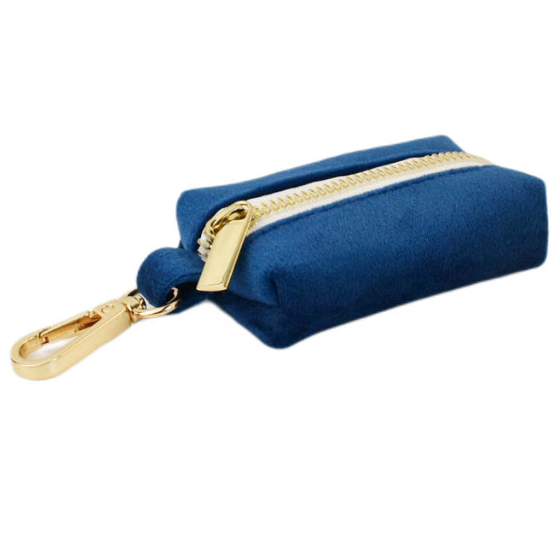 JMT-451274 Velvet Fabric Adjustable Dog Collar with Leash, Bow, Flower, Vest, and Poop Bag Set