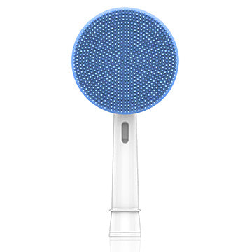 JMT-451338 Oule Electric Toothbrush Compatible Silica Gel Facial Cleanser - Gentle All-Purpose Face Wash
