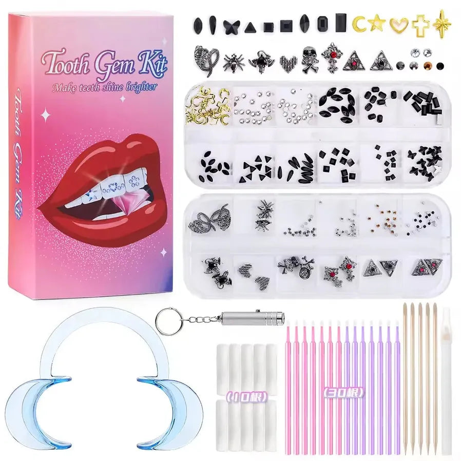 JMT-451466 Shimmering Dental Teeth Gems for Stunning Smile Enhancement