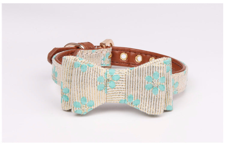 JMT-451594 Aminger Adjustable PU Bow Collar - Small, Medium, Large Options Available