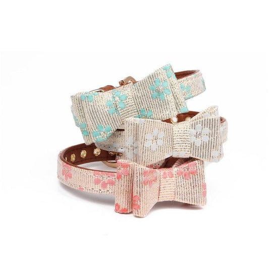 JMT-451594 Aminger Adjustable PU Bow Collar - Small, Medium, Large Options Available