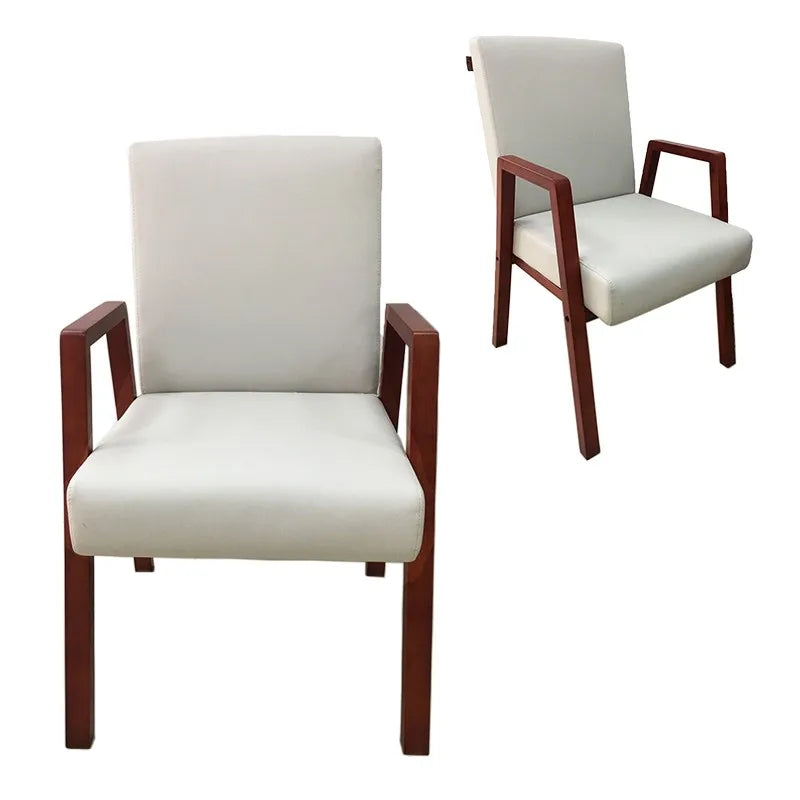 JMT-451850 Elegant Wooden Almirah with Unfinished Wood Frames and Versatile Dining/Office Arm Chair