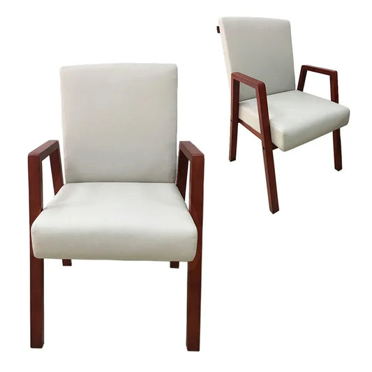 JMT-451850 Elegant Wooden Almirah with Unfinished Wood Frames and Versatile Dining/Office Arm Chair