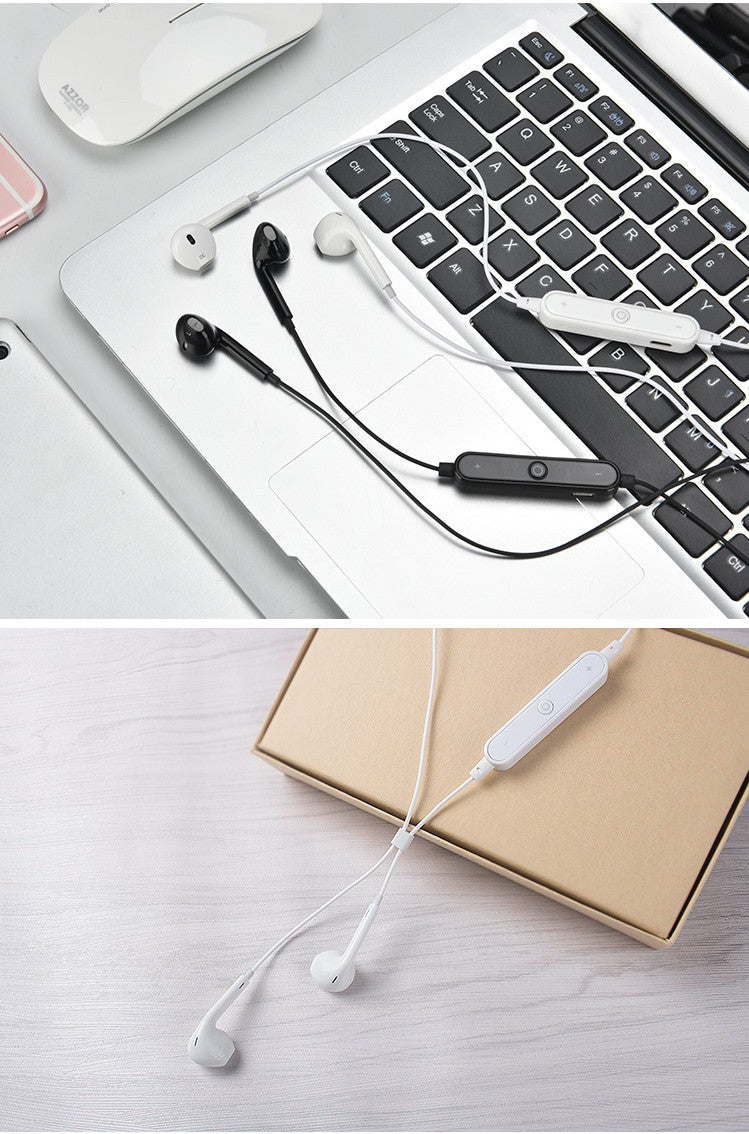 JMT-451914 Wireless Bluetooth Neckband Headset with Call and Music Support, Stereo Sound, 10m Range