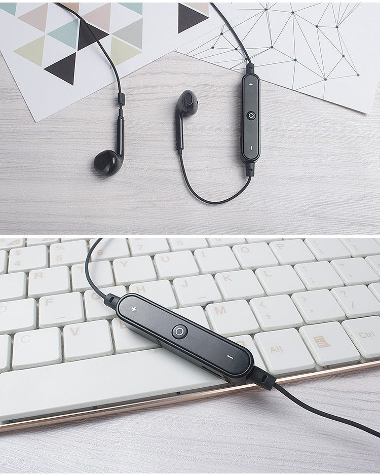 JMT-451914 Wireless Bluetooth Neckband Headset with Call and Music Support, Stereo Sound, 10m Range