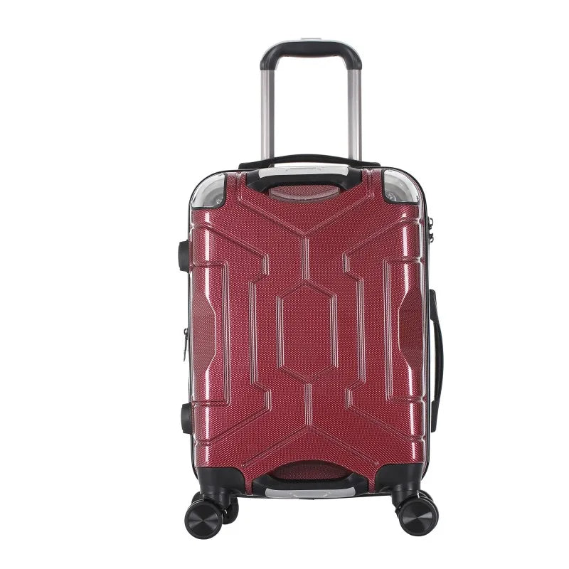 JMT-451978 20-Inch Trolley Suitcase with Four Wheels, PC Travel Luggage for Students, Customisable Design