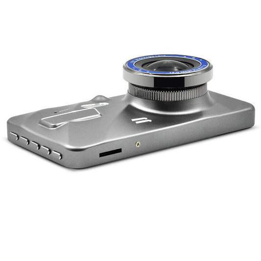JMT-452106 4-Inch 1080p Dual Lens Driving Recorder with Front and Rear Cameras