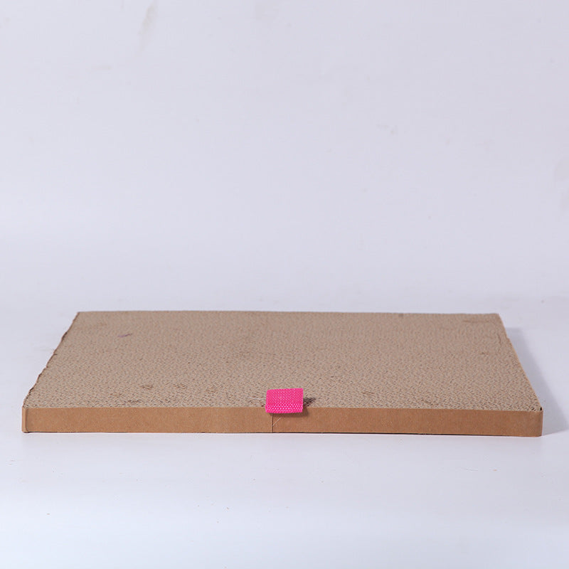 JMT-452106 Foldable Japanese Milk Nest with Corrugated Paper Design for Cats - Includes Various Scratch Board Options