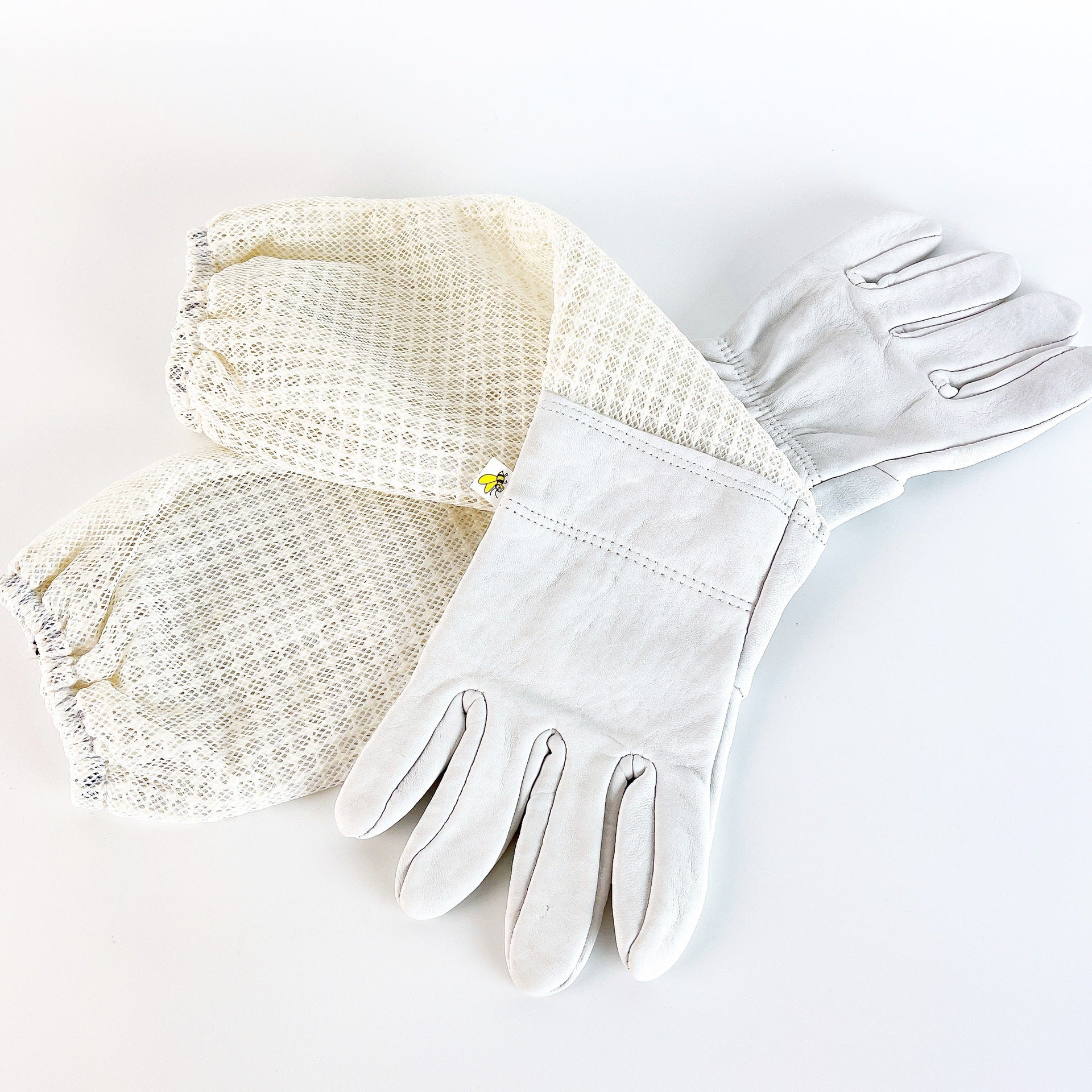 JMT-452170 Sheepskin Anti-Bee Gloves with Three-Layer Breathable Mesh Protection