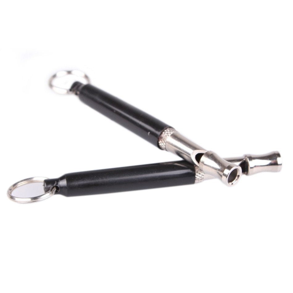 JMT-452234 Ultrasonic Dog Training Whistle for Effective Obedience Commands - Metal & Plastic, 80mm Length