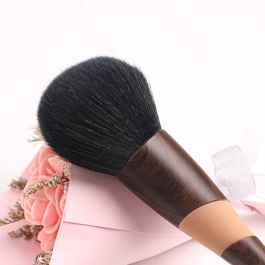 JMT-452362 8-Piece Eyeshadow Brush Set with Wood Grain Handle and PU Bag