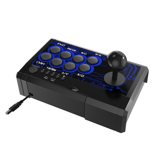 JMT-452554 7-in-1 Game Joystick Compatible with Switch, PS4, PS3, Xbox One, Xbox 360, PC, and Android