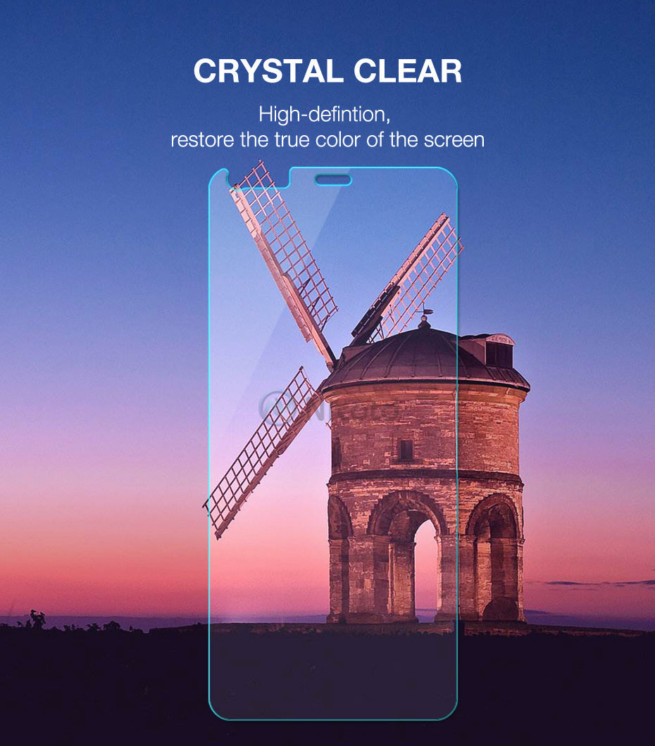 JMT-453258 Toughened Glass Front Film for Enhanced Screen Protection - HD, Scratch-Proof, Fingerprint-Resistant