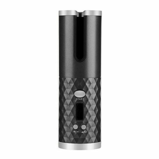 JMT-453386 Cordless Auto Rotating Curling Iron with LCD Display and Ceramic Technology for Effortless Waves