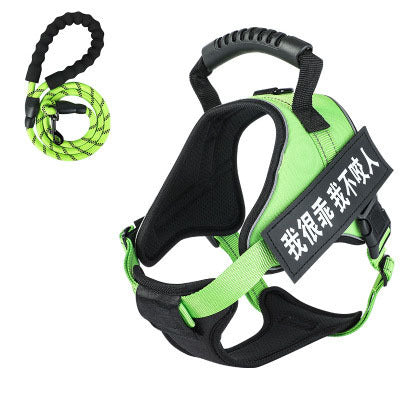 JMT-453578 Adjustable Pet Harness with Matching Leash - Multiple Colors Available