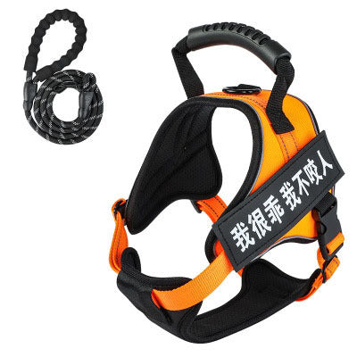 JMT-453578 Adjustable Pet Harness with Matching Leash - Multiple Colors Available