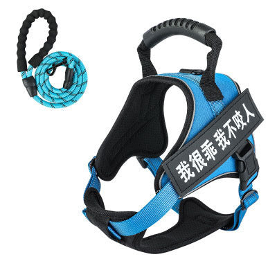 JMT-453578 Adjustable Pet Harness with Matching Leash - Multiple Colors Available