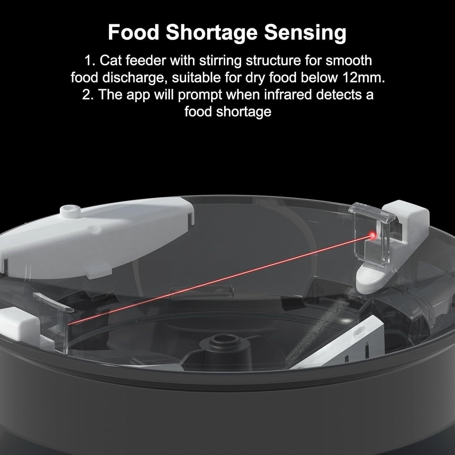 JMT-454410 Automatic Pet Feeder with 1080P HD Camera and Smart APP Control – 4L Capacity for Timed Meals