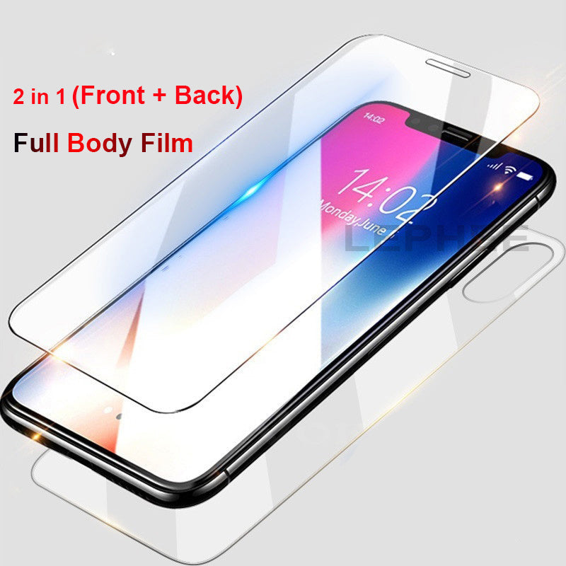 JMT-454410 Tempered Glass Screen Protector for Apple Phones - Anti-Reflective, Anti-Fingerprint, HD Clarity