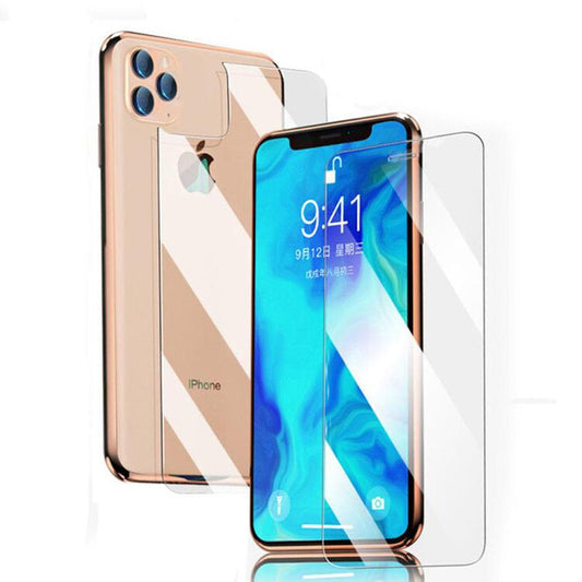 JMT-454410 Tempered Glass Screen Protector for Apple Phones - Anti-Reflective, Anti-Fingerprint, HD Clarity
