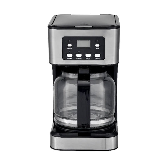 JMT-454666 Professional 1.5 L Drip Coffee Maker with LED Display for 12 Cups Brewing