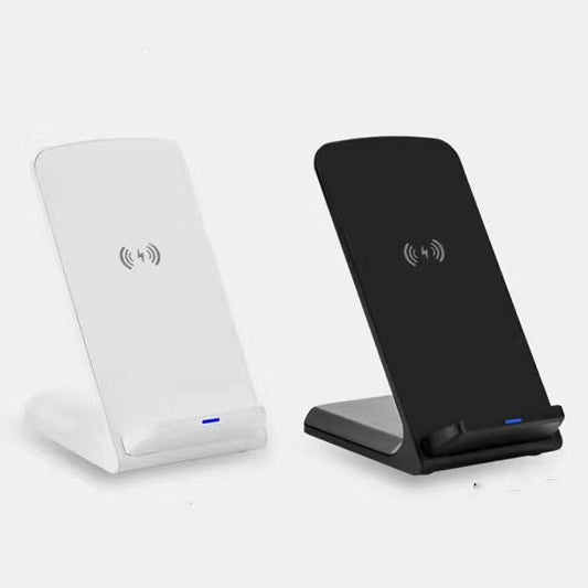 JMT-454730 30W Vertical Wireless Fast Charger for Smartphones - Elegant Design in Black and White