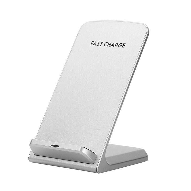 JMT-454730 30W Vertical Wireless Fast Charger for Smartphones - Elegant Design in Black and White