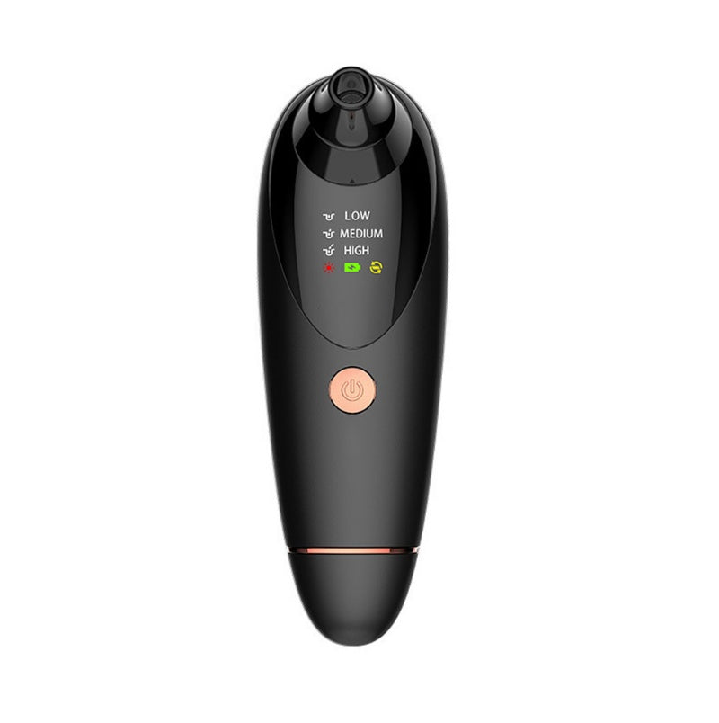 JMT-454794 Multi-Function Beauty Instrument with Heat, Vibration, and Vacuum Suction in Black and White