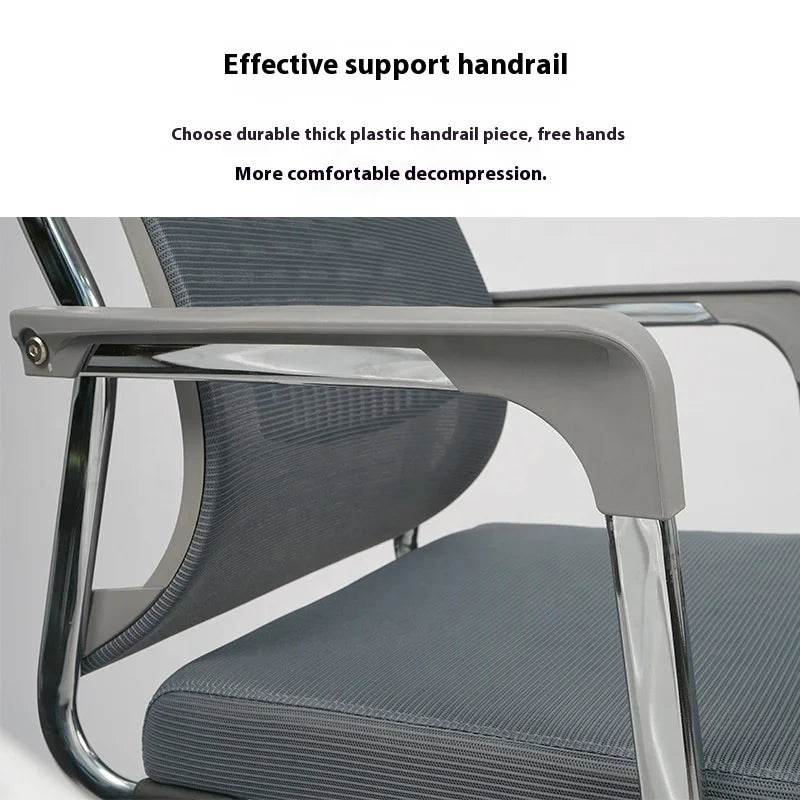 JMT-455306 Ergonomic Executive Swivel Office Chair with Neck Support and Adjustable Height