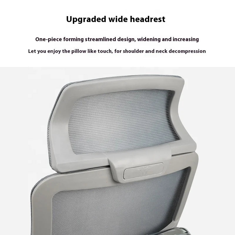 JMT-455306 Ergonomic Executive Swivel Office Chair with Neck Support and Adjustable Height