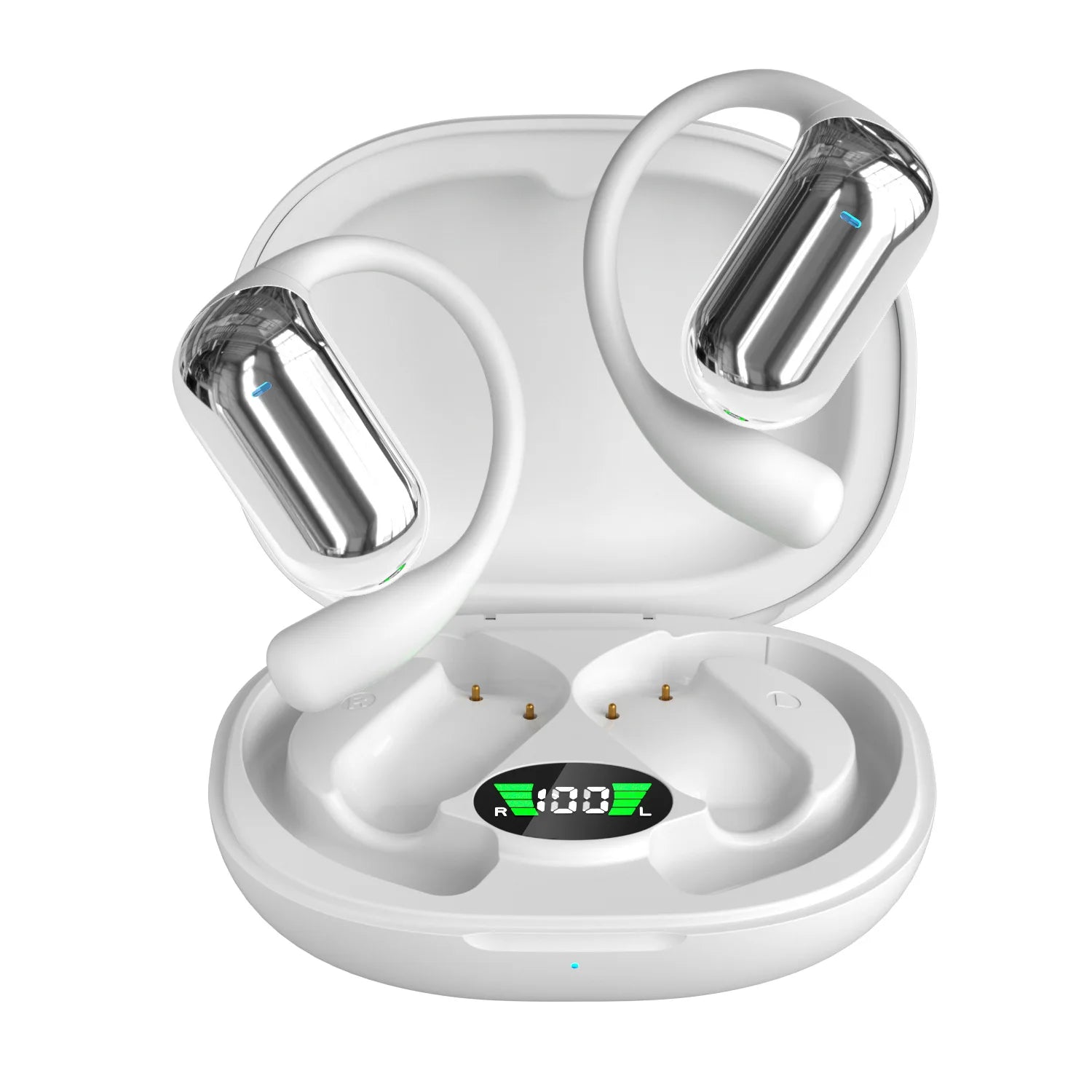 JMT-455562 Wireless Sport Headset with Noise Reduction and LED Display for Active Lifestyles