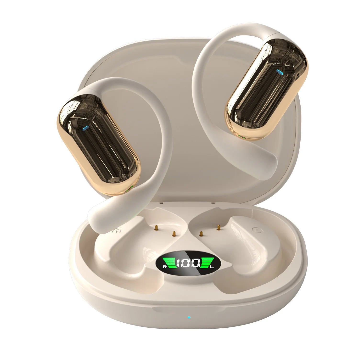 JMT-455562 Wireless Sport Headset with Noise Reduction and LED Display for Active Lifestyles