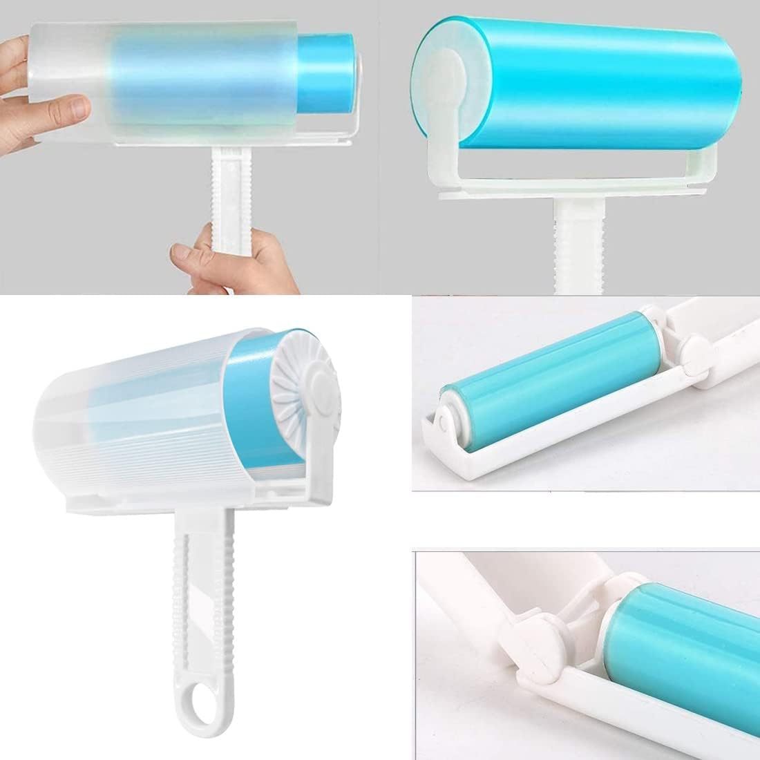 JMT-455626 Reusable Washable Lint Roller for Dog and Cat Hair Removal – Easy to Clean and Portable Pet Hair Cleaner