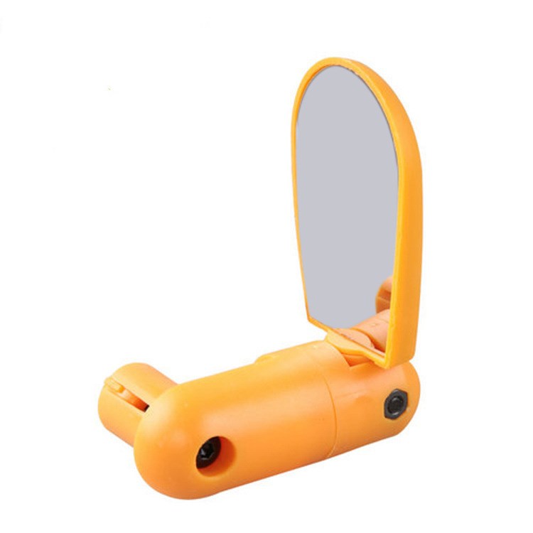 JMT-455754 Mini Adjustable Rearview Mirror for Bicycles - Compact and Stylish Safety Accessory
