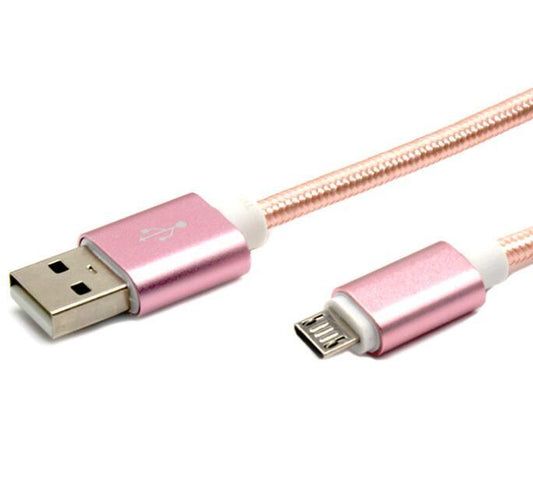 JMT-455882 Nylon Woven USB 2.0A Fast Charging Cable for iPhone & Android Devices, 123m Type-C Compatible