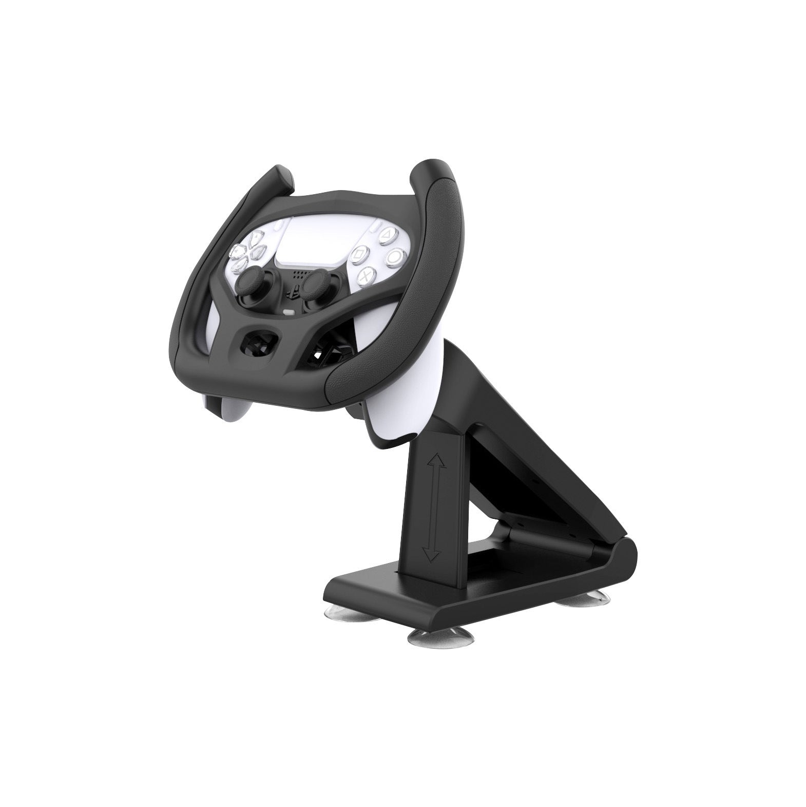 JMT-456010 Gamepad Steering Wheel Bracket with Suction Cup for Enhanced Gaming Experience